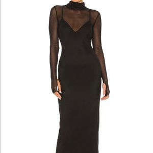 AFRM Mesh MIDI Dress